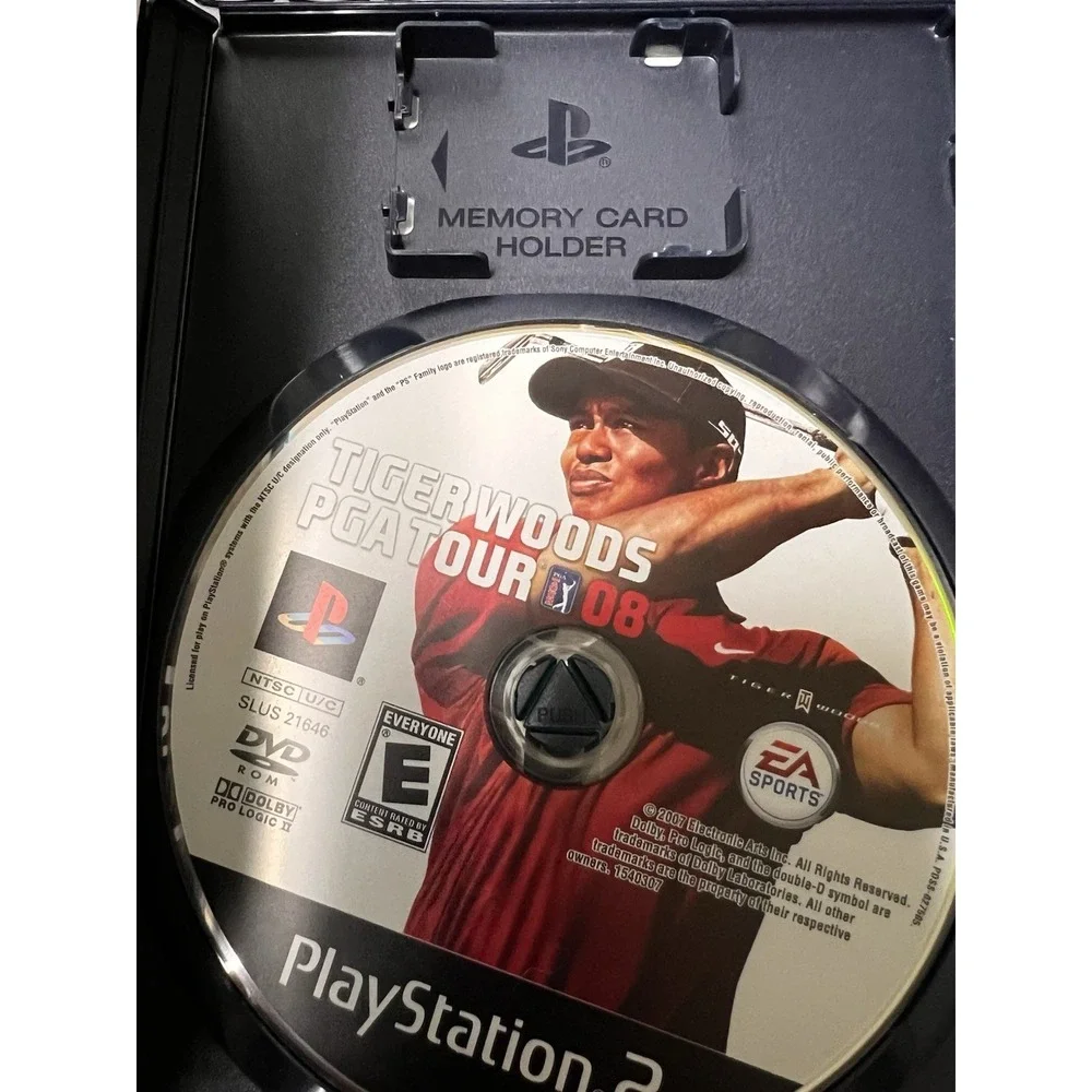 Tiger Woods PGA Tour 08 Sony PlayStation 2‎ PS2 EA Sports CIB Golf Game